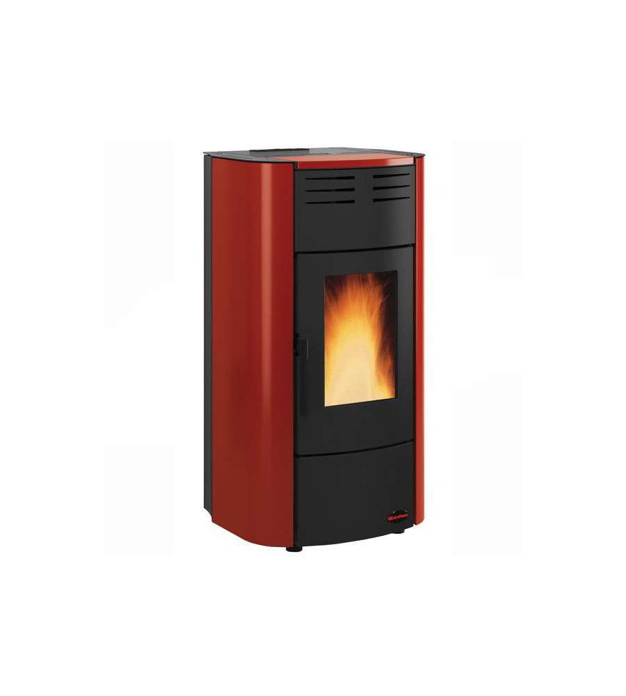 Termostufa a Pellet Raffaella Idro Bordeaux Extraflame