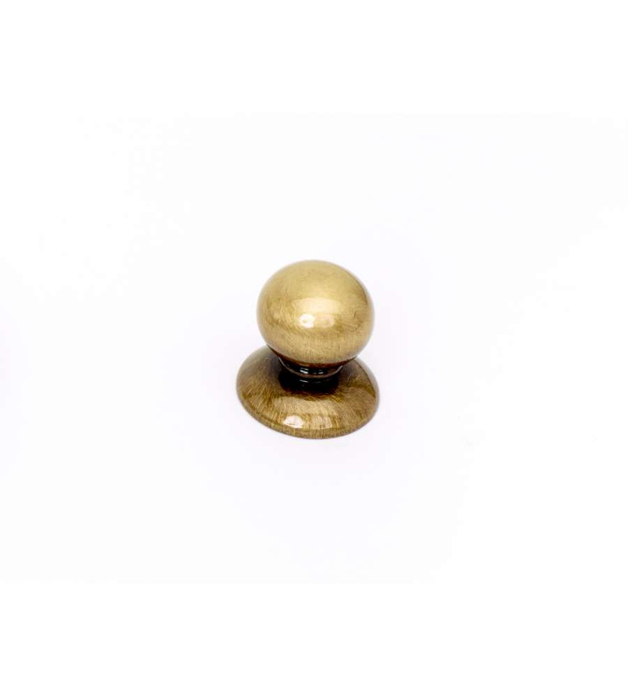 Pomolo sfera in metallo bronzo 24 mm