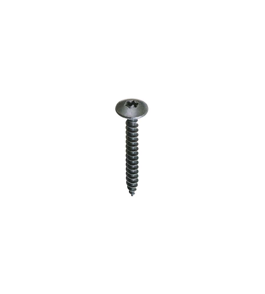 Viti truciolari Torx nere con collare 6,0 x 35 - 1 Kg.