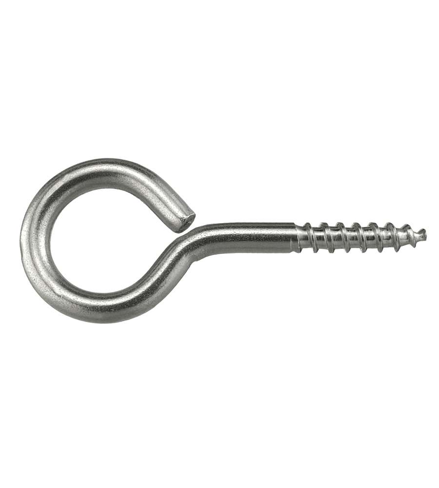 Occhioli a vite Inox A2 - 3,5 x 50 mm. - 6 pz.