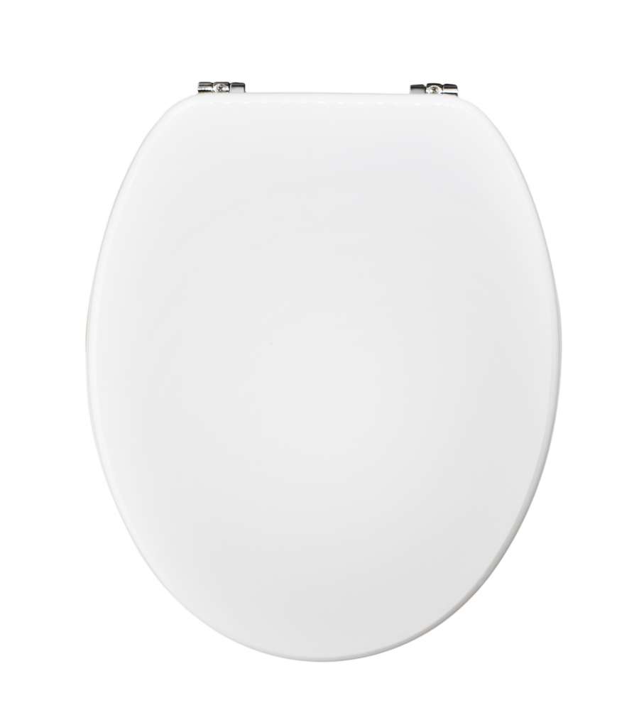 Sedile WC Bianco forma universale