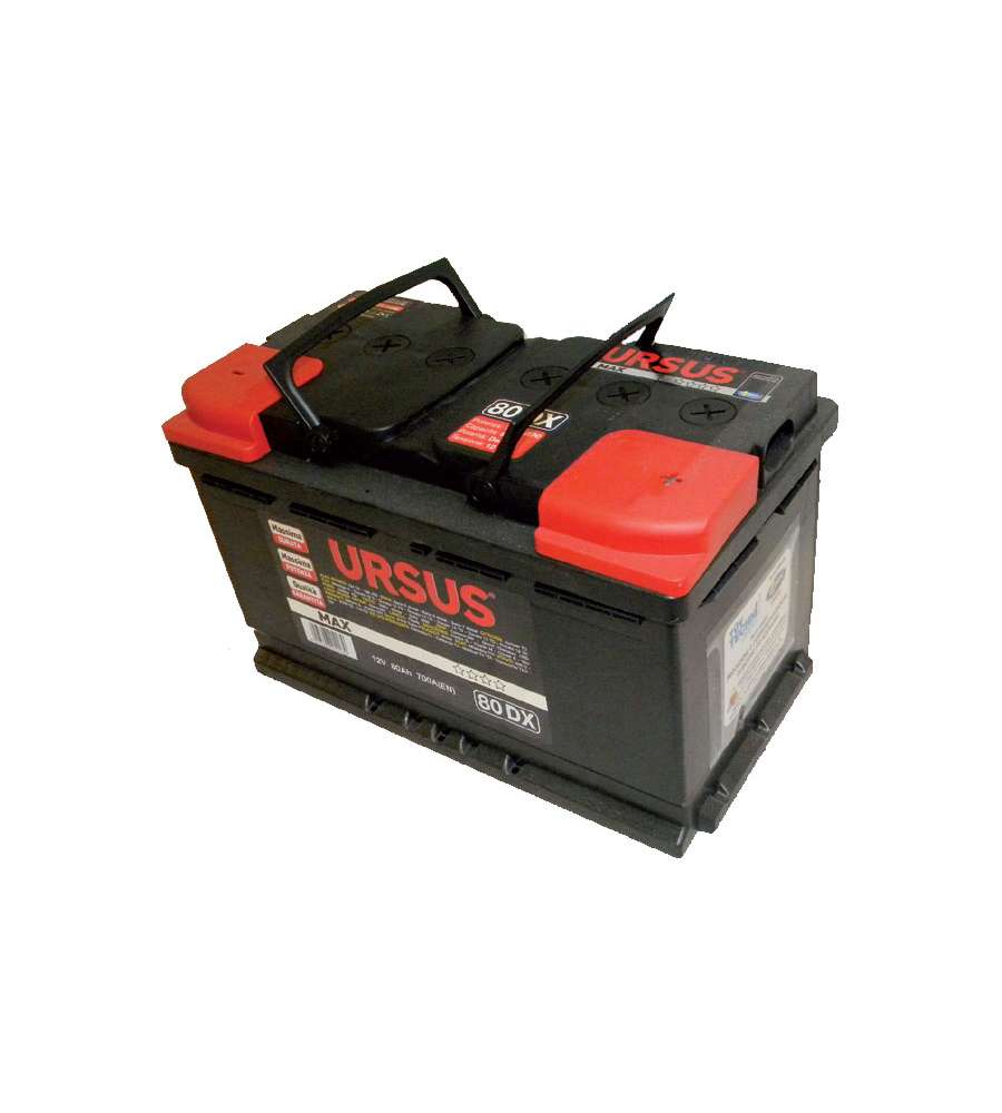 Batteria Auto Ursus 80 Ah Dx