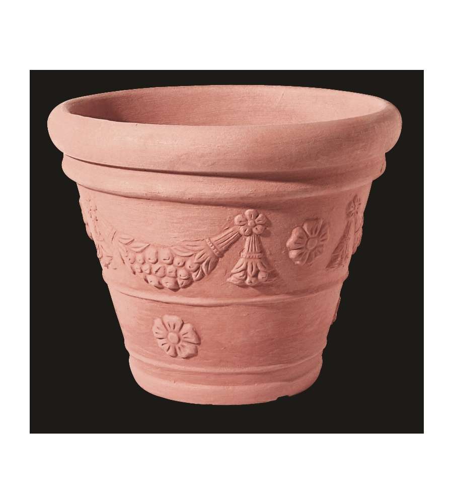 Vaso effetto terracotta  40 cm