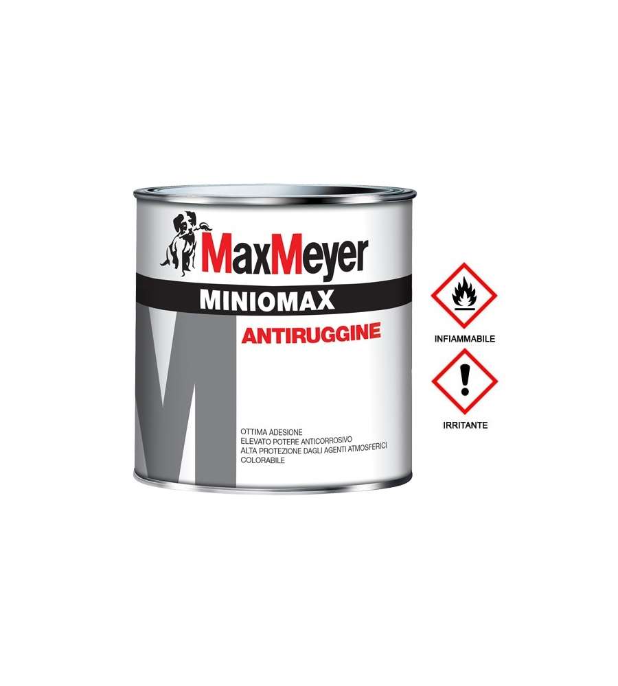 Antiruggine Miniomax Grigio Lt 2,5