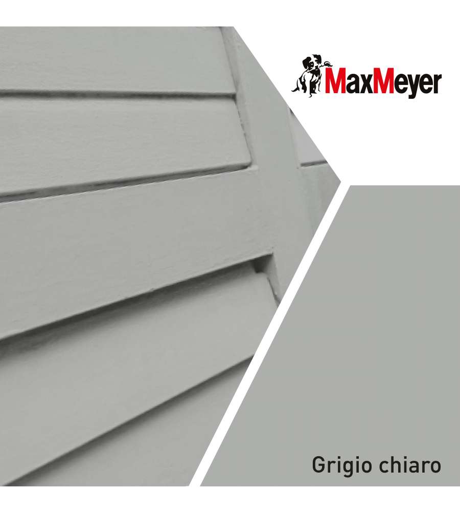 MaxMeyer Smalto a Solvente Brillante Grigio Chiaro R7035 0,750 l