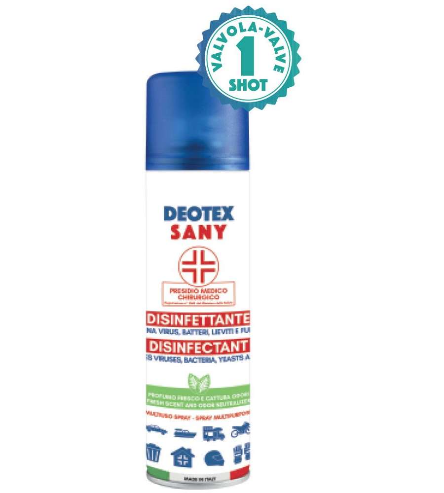 Spray disinfettante Deotex Sany made in italy 250 ml