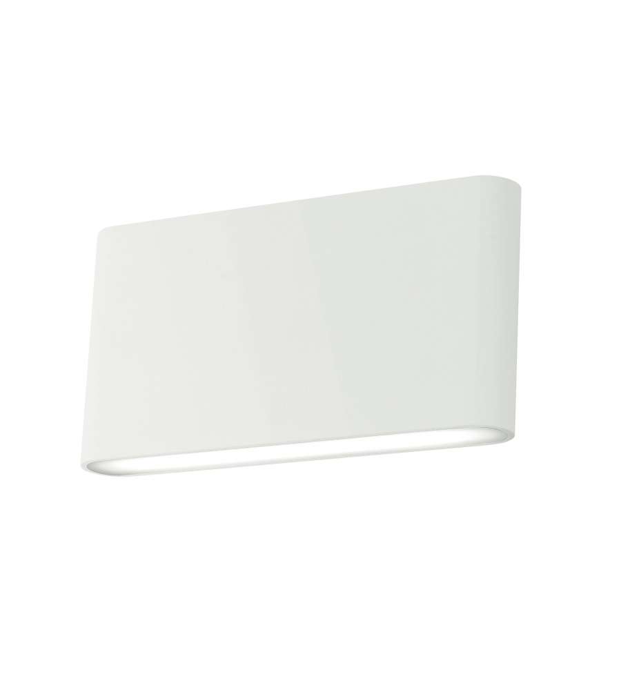 Applique LED Gamma bianco 2X5w 1080lm 3000K IP54 17x9x4cm