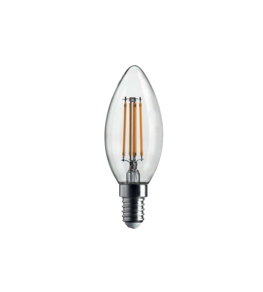 Lampada Led Stick Oliva E14 W 4 2700K Pz 3 Kai