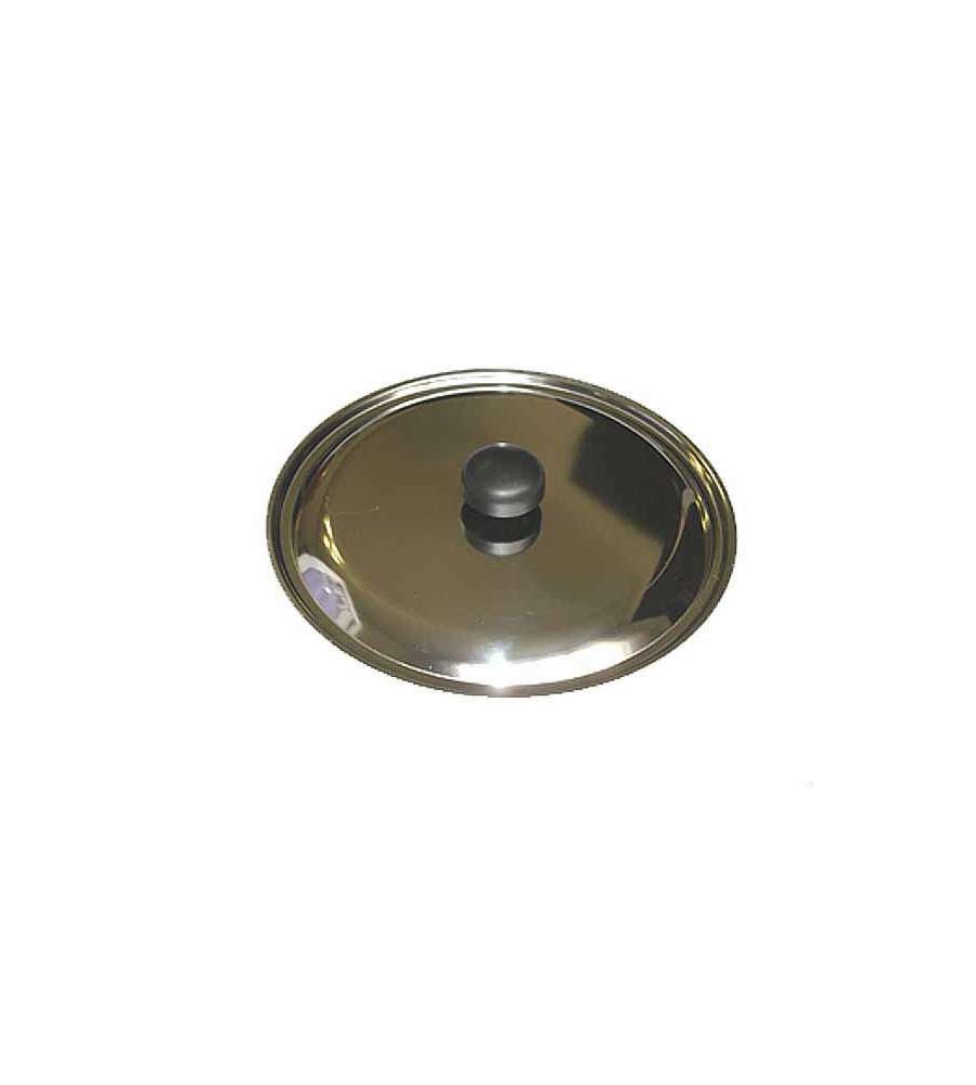 Coperchio Acciaio Inox               Cm 24 Tomatto