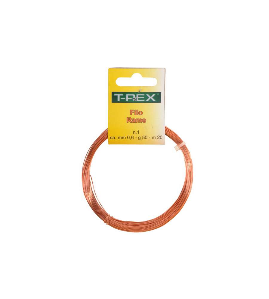 Filo Rame   Mm 0,60 G 50 M 22           Trex 01230