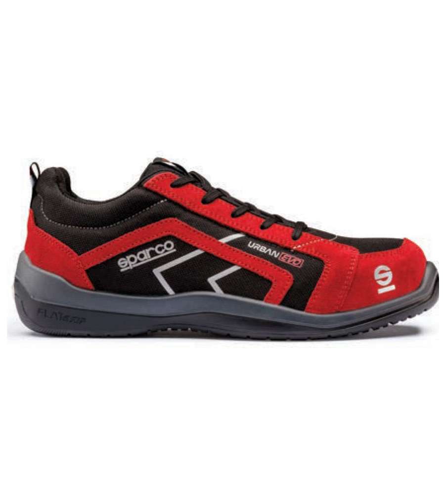 Urban Evo S1P SRC scarpa antinfortunistica nero e rosso num. 42