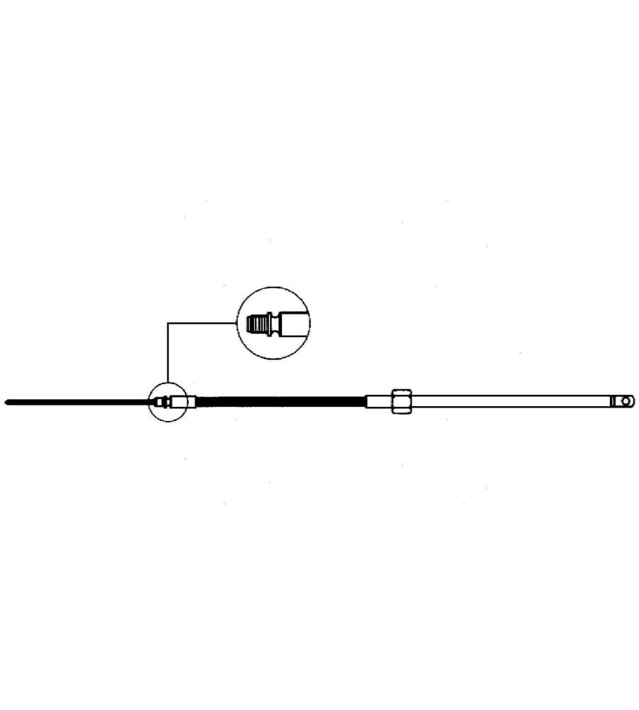 Cavo Ultraflex M58 21'