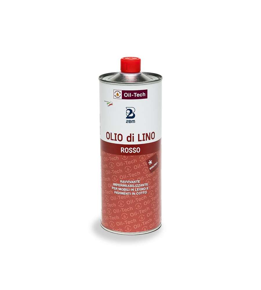 Olio rosso per lucidatura legno 1 l