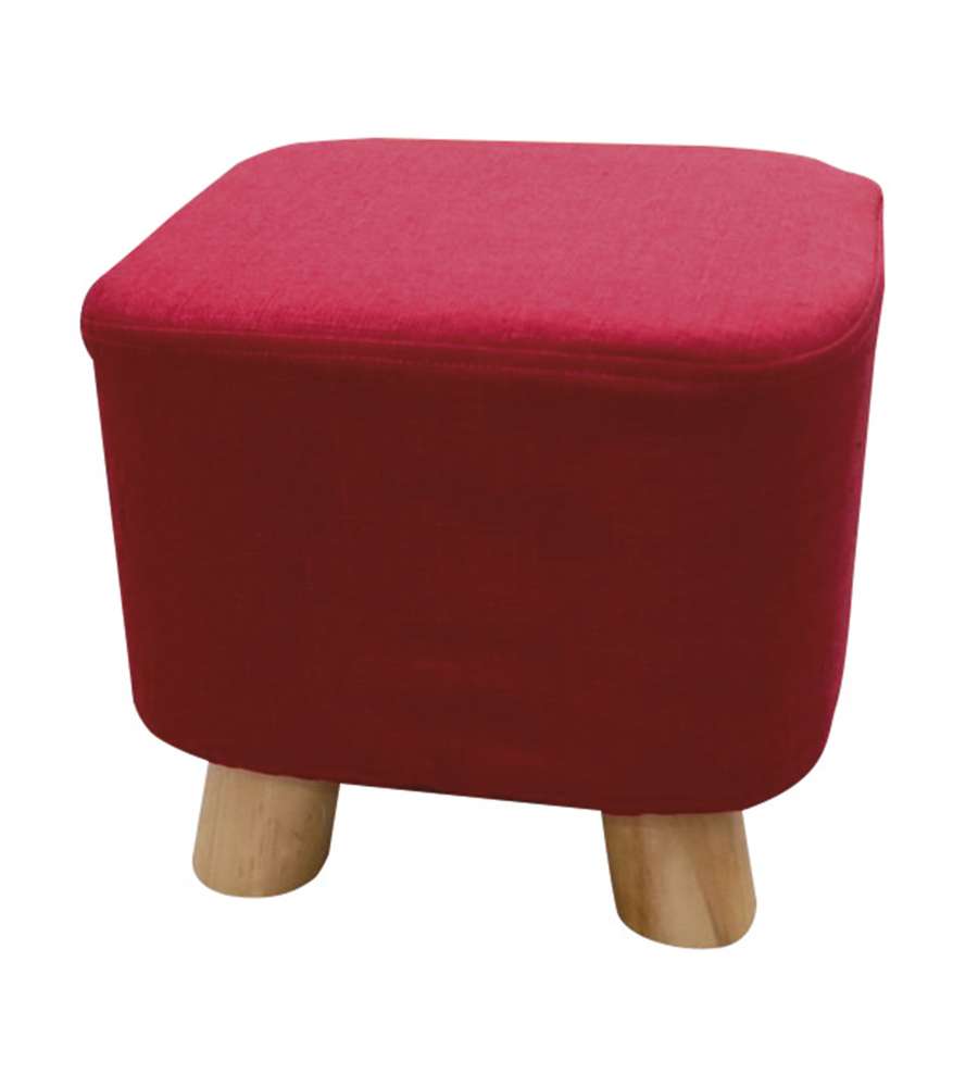 Pouf Sgabello in Tessuto Verde