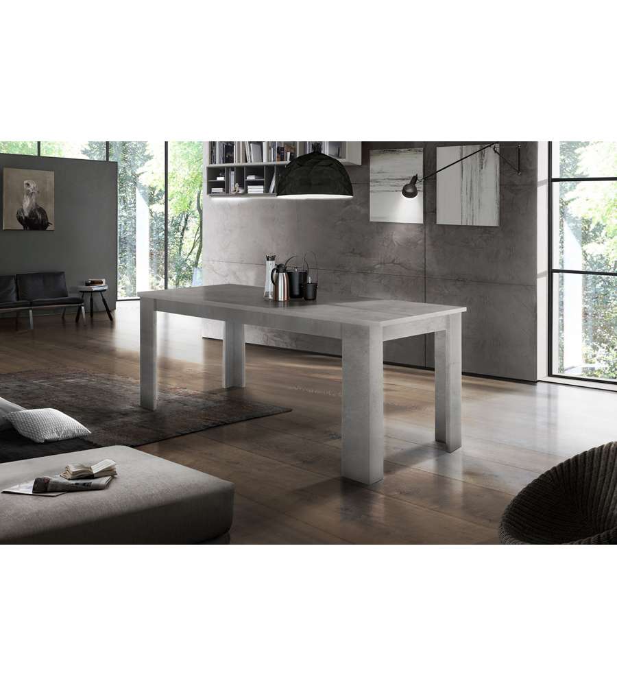 Tavolo Jesi 160 Allungabile Design Moderno Bronx