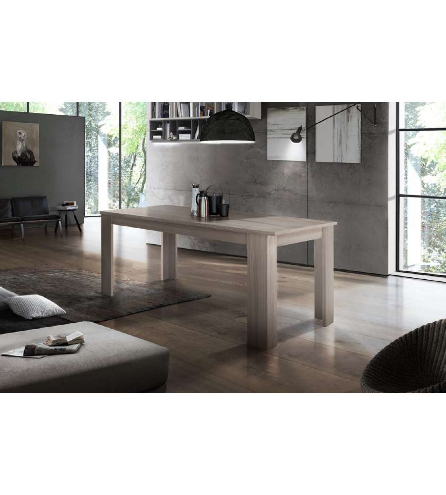 Tavolo Jesi 140 Allungabile Design Moderno Olmo Perla