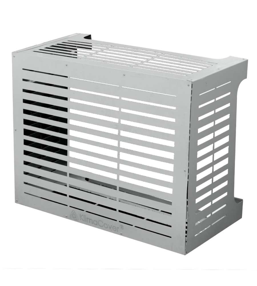 Copricondizionatore copertura per climatizzatore LINEAR M BIANCO in alluminio L86 x P44 x H68 cm