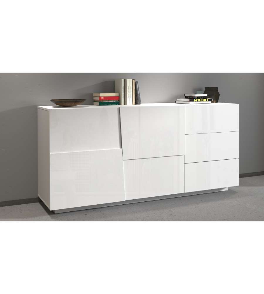 Madia Pongo Sideboard 180 Bianco Laccato