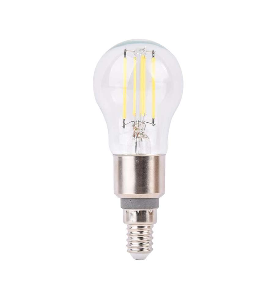 Lampadina mini sfera led p45 filam sm wifi 75w 2700k dim