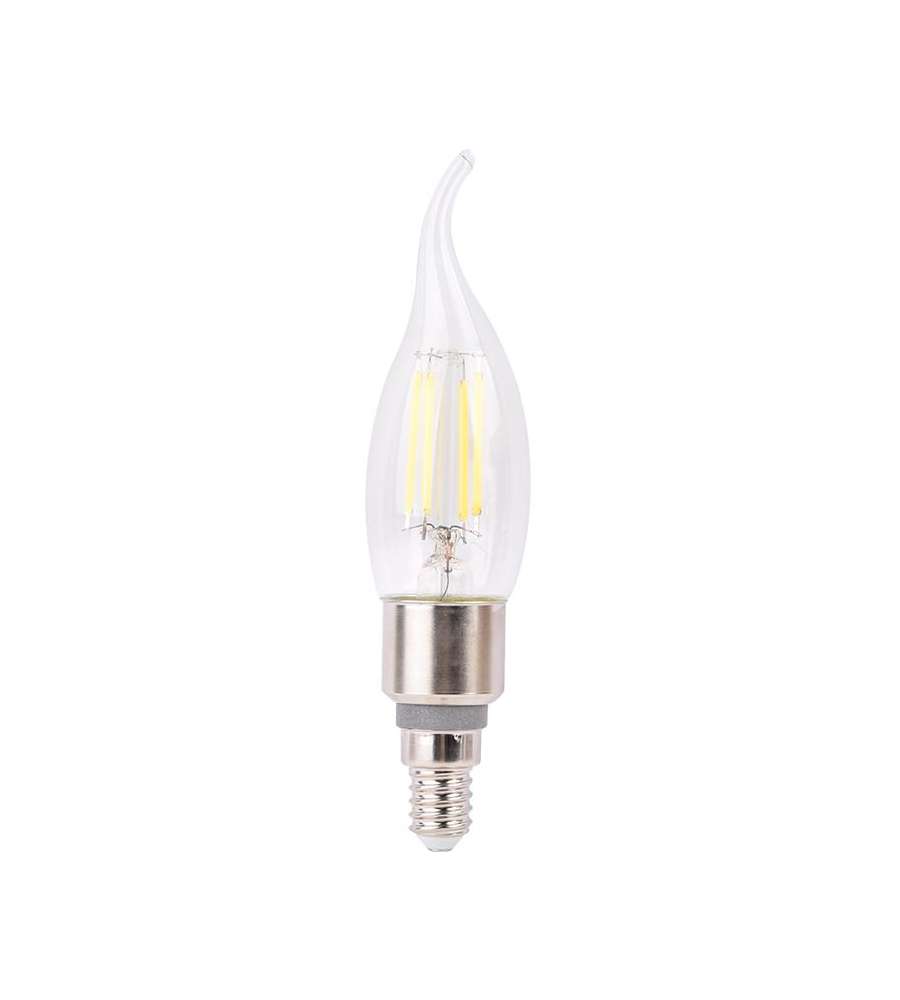 Lampadina vento LED CT35 Fil SM WiFi E14 40W 2700K