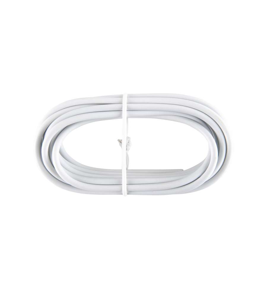 Cavo plastificato portatendina Bianco 3 m