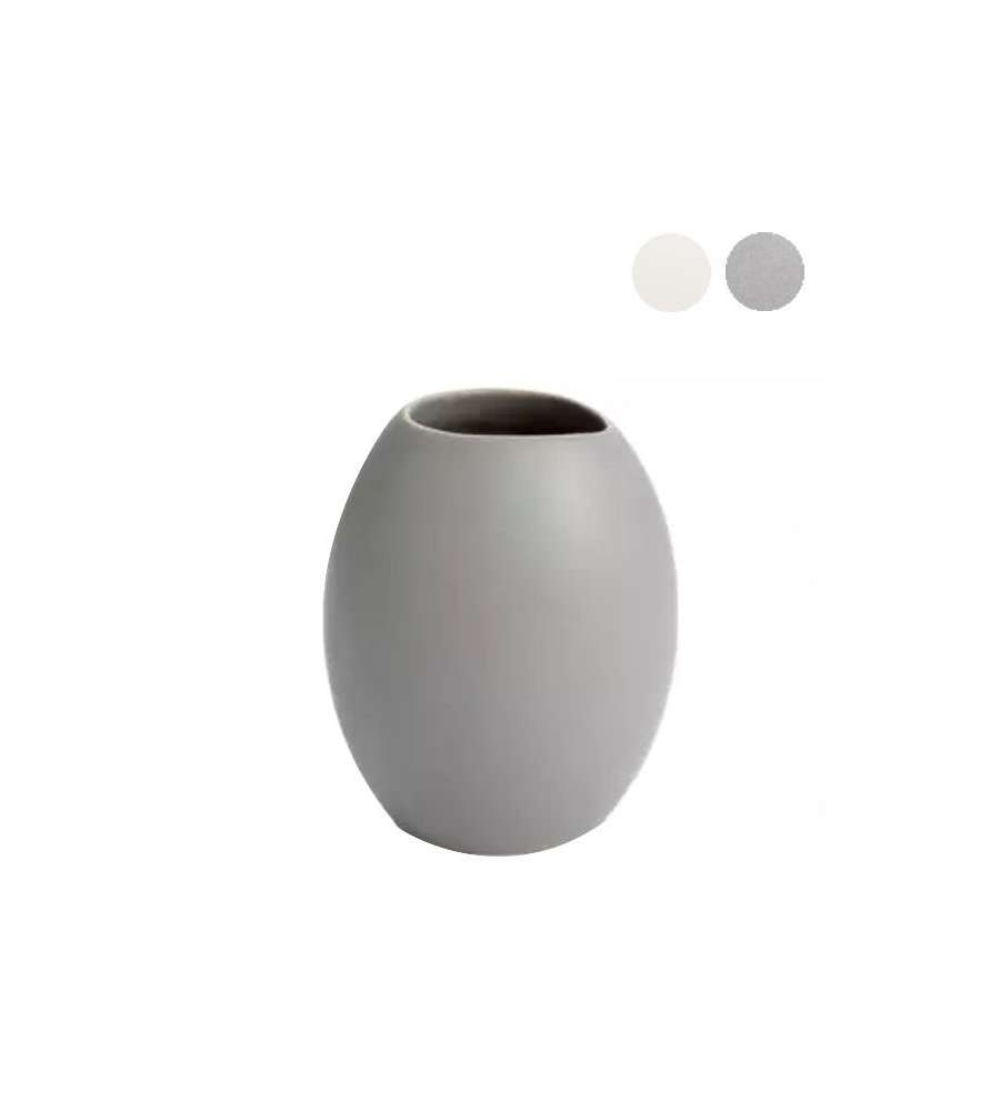 Vaso Fiori Stones Bian. 8,5X7,5 H 11 Fancy Tescoma