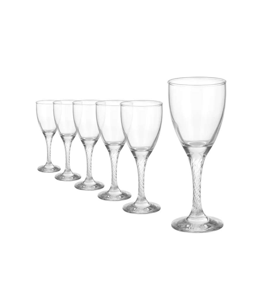 Set calici da vino bianco 180ml