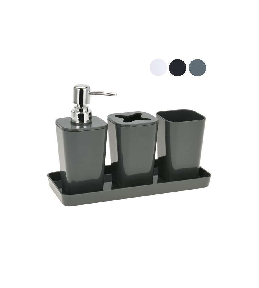 Set di 4 Accessori Bagno Edco