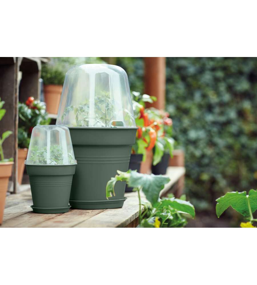 Vaso Growpot 27 cm Leaf Green