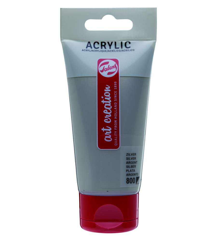 Acrilico 75 ml argento