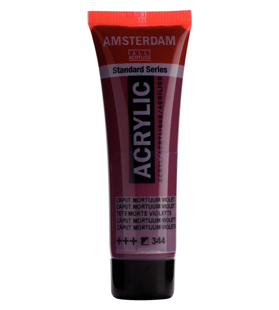 Colore acrilico Amsterdam 20 ML Caput Mortum