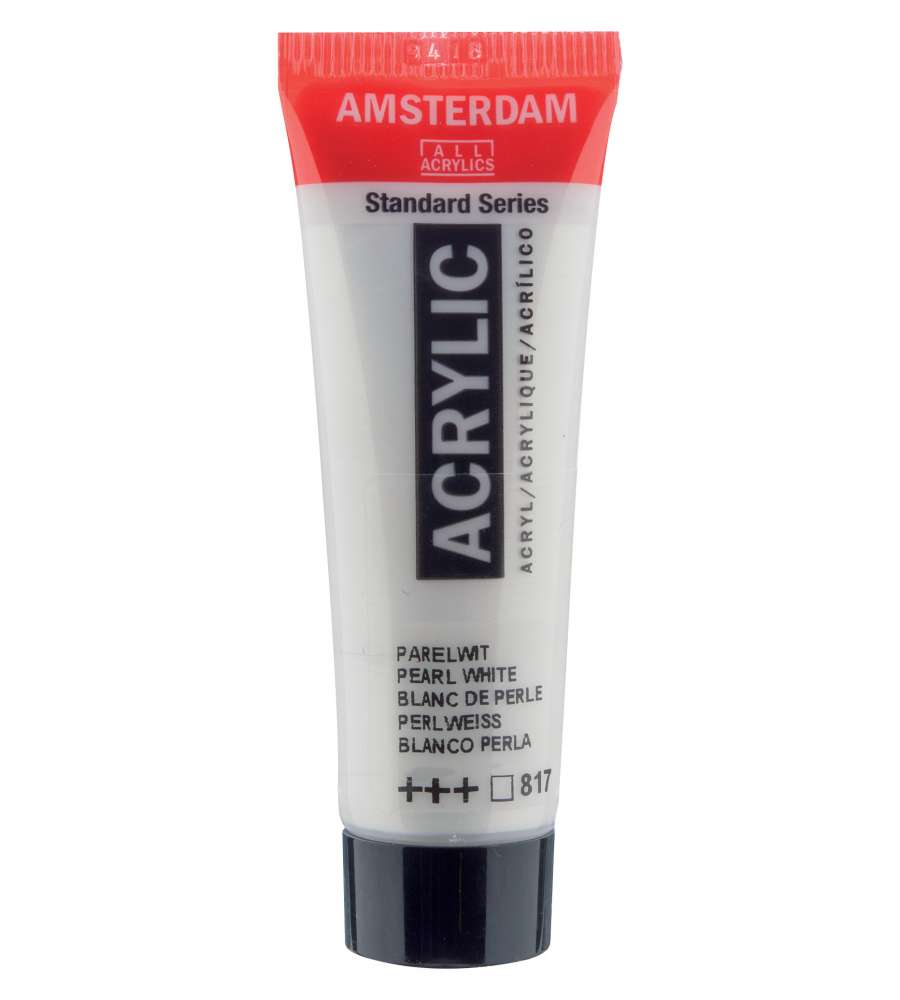 Colore acrilico Amsterdam 20 ml bianco perlato