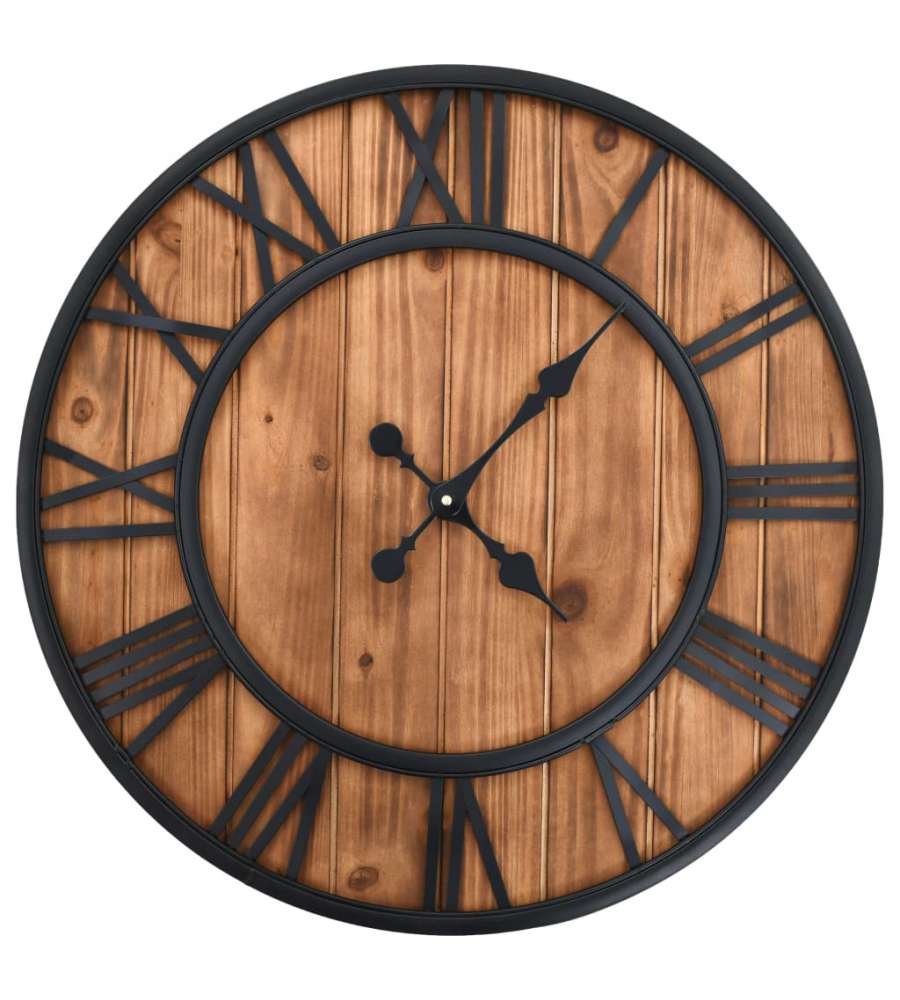 Orologio con 4 portafoto da parete in legno mdf, personalizzabile. Mis –