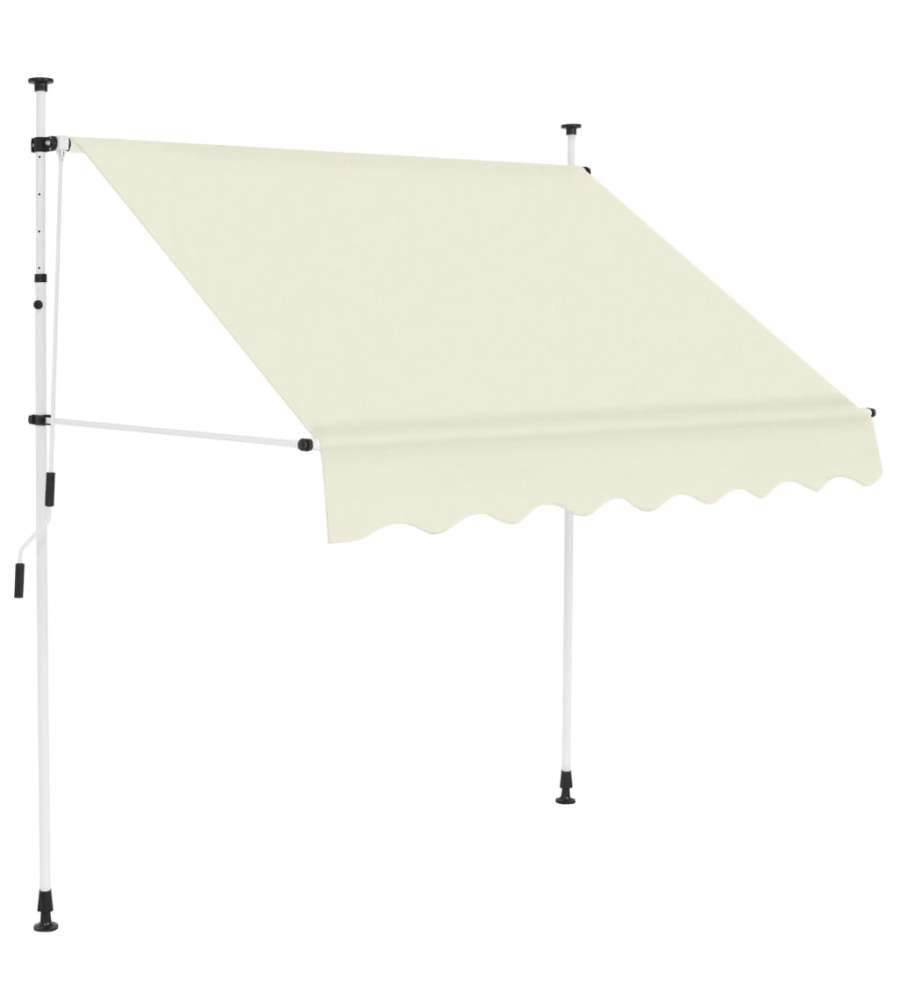 Tenda da Sole Retrattile Manuale 200 cm Crema