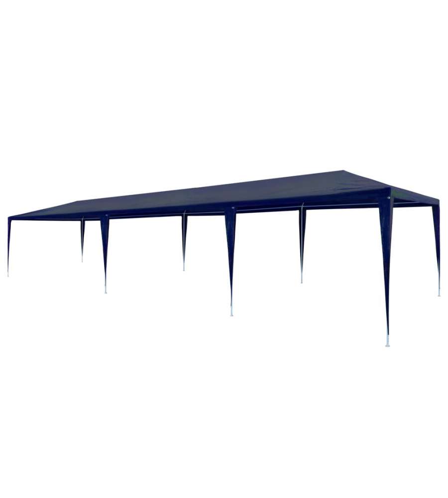 Tendone per Feste 3x9 m in PE Blu