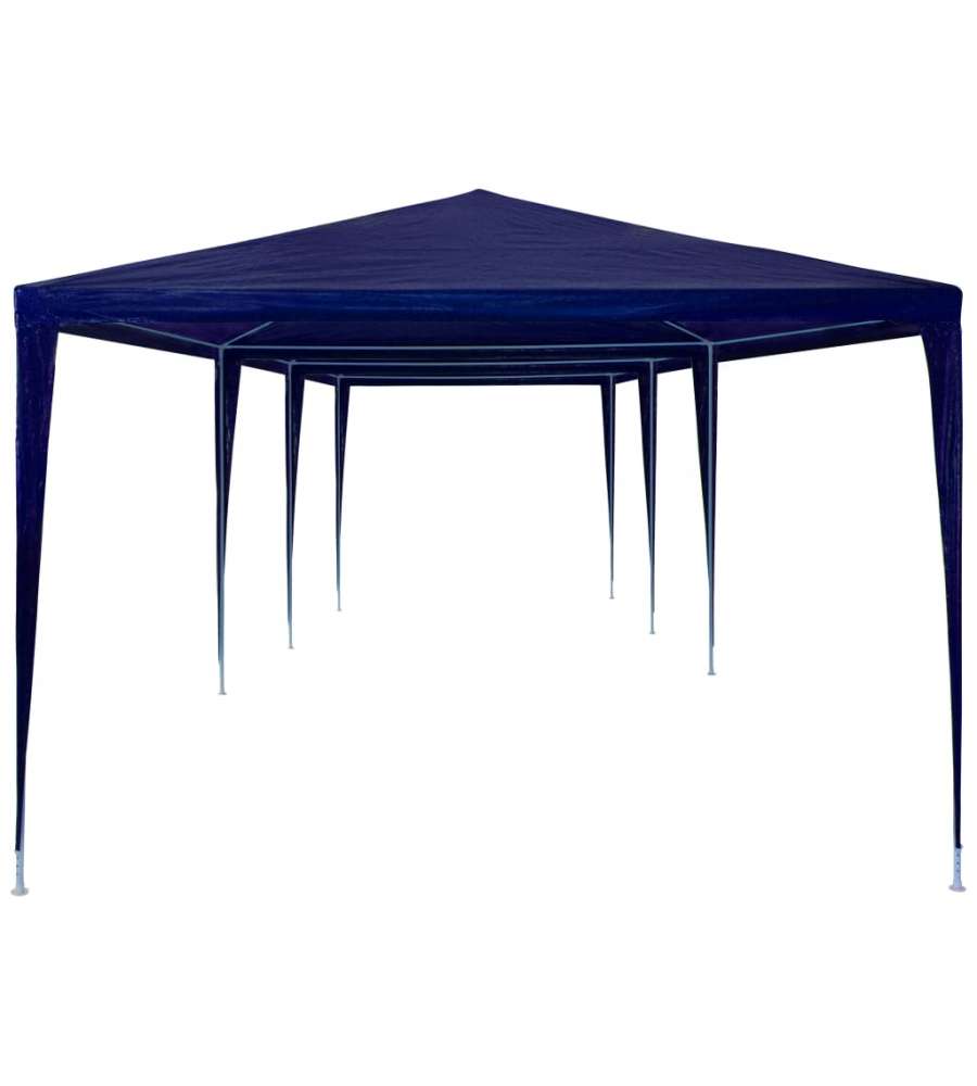 Tendone per Feste 3x9 m in PE Blu