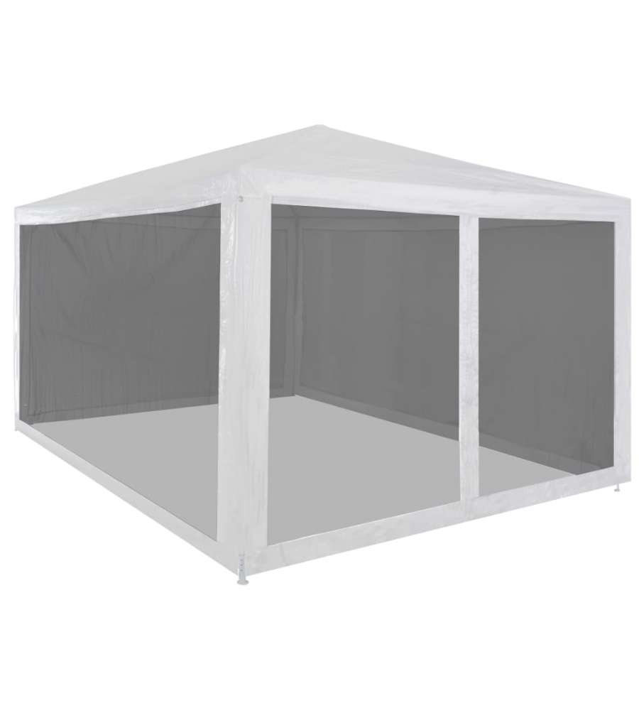 Tenda per Feste con 4 Pareti in Rete 4x3 m