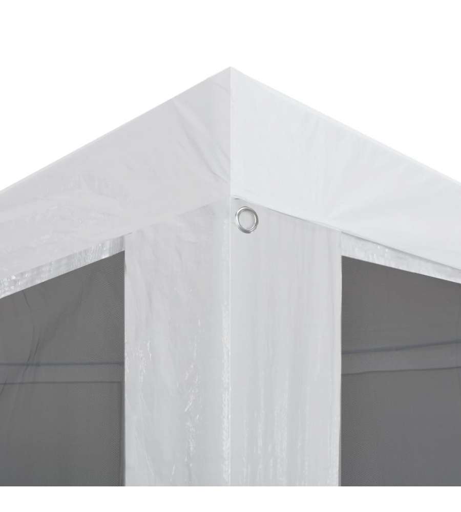 Tenda per Feste con 6 Pareti in Rete 6x3 m