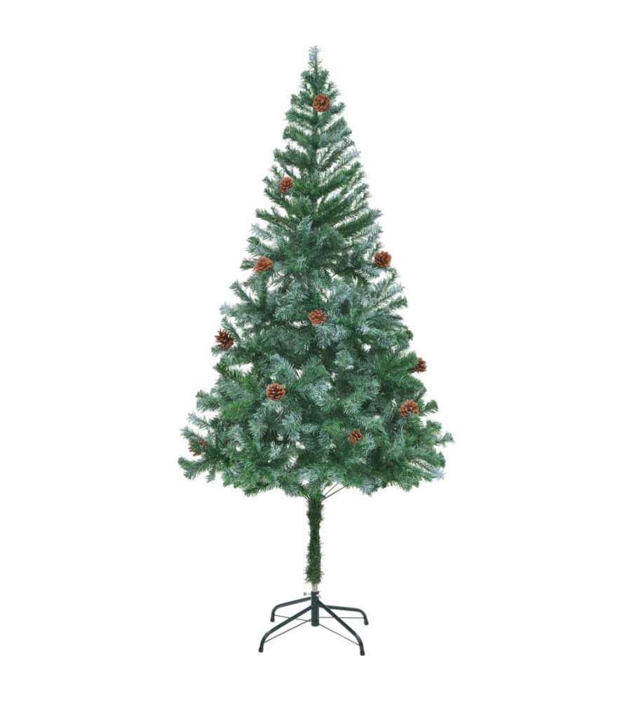 Albero di Natale Artificiale con Pigne 180 cm