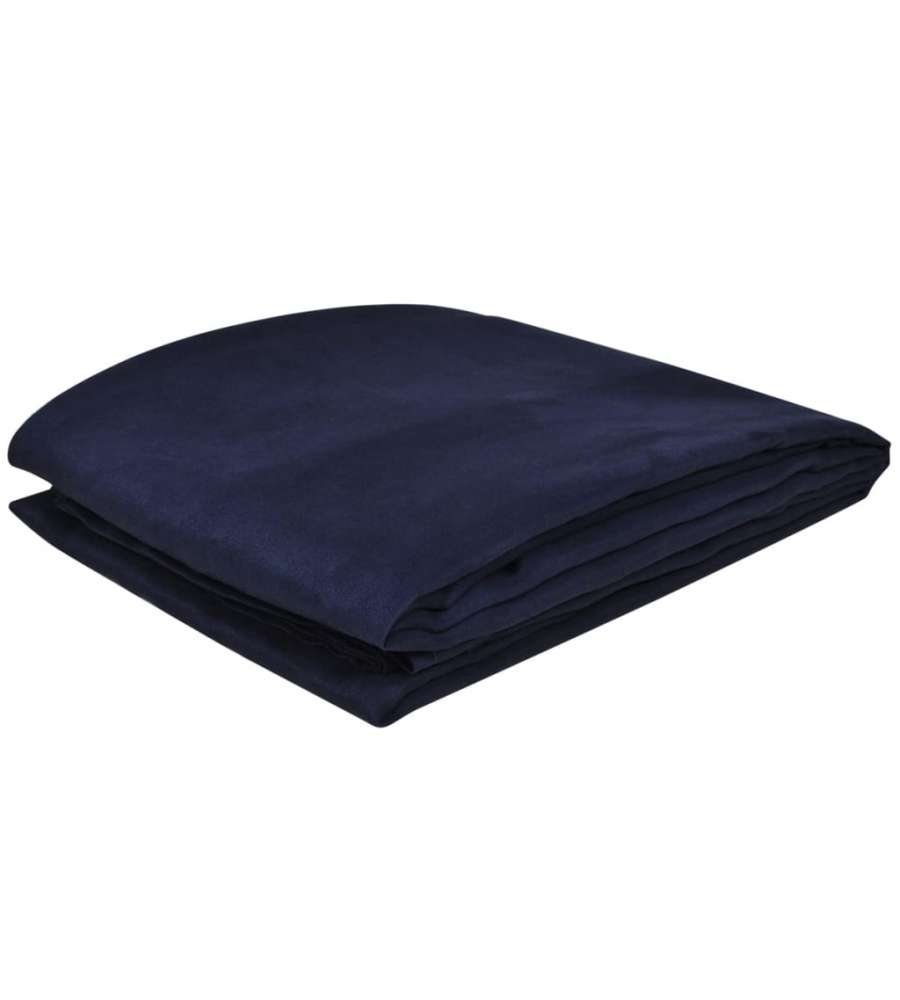 130898 Micro-suede Divano Fodera Navy Blue 140x210 cm