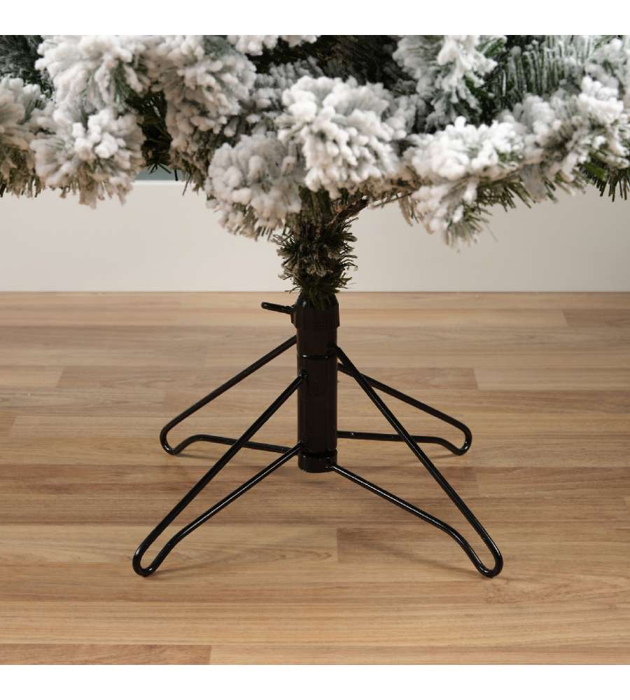 Albero innevato 120 cm 220 rami Imperiale