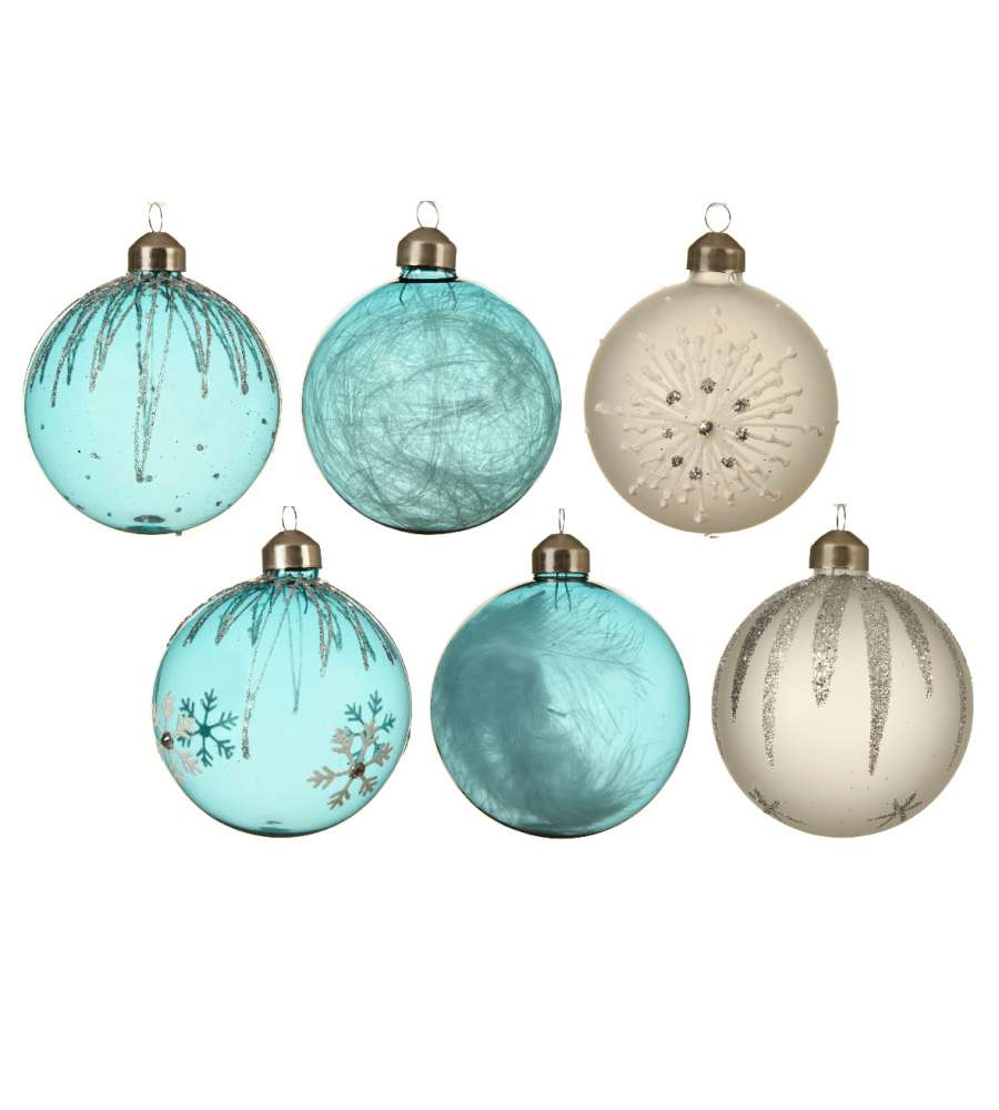 Sfera decorazione Artic Blue o White