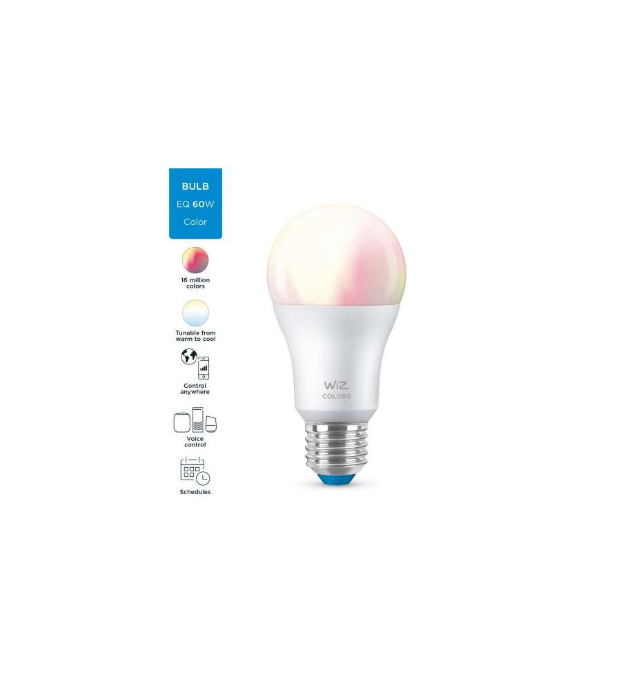 Lampadina LED Wiz WI-FI 60W RGB E27