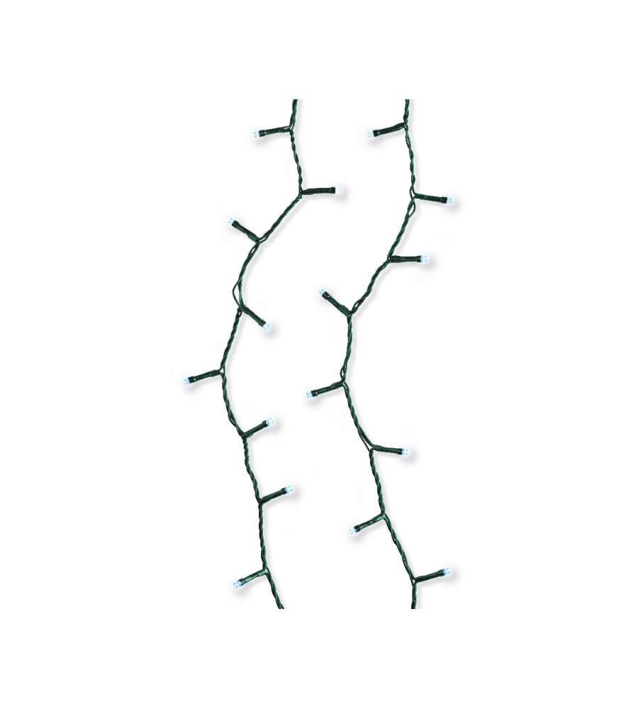 Luci per albero 96 LED bianco freddo