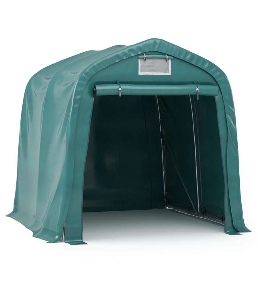 Tenda Garage in PVC 2,4x2,4 m Verde