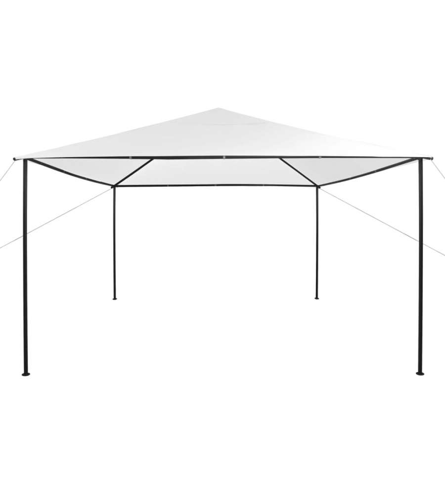 Gazebo da Giardino 4x4x3 m Bianco 180 g/m