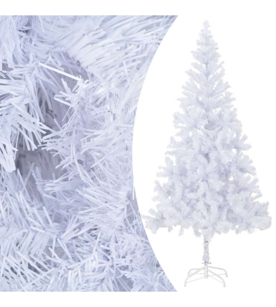 Set Albero Natale Artificiale con LED e Palline 210 cm 910 Rami