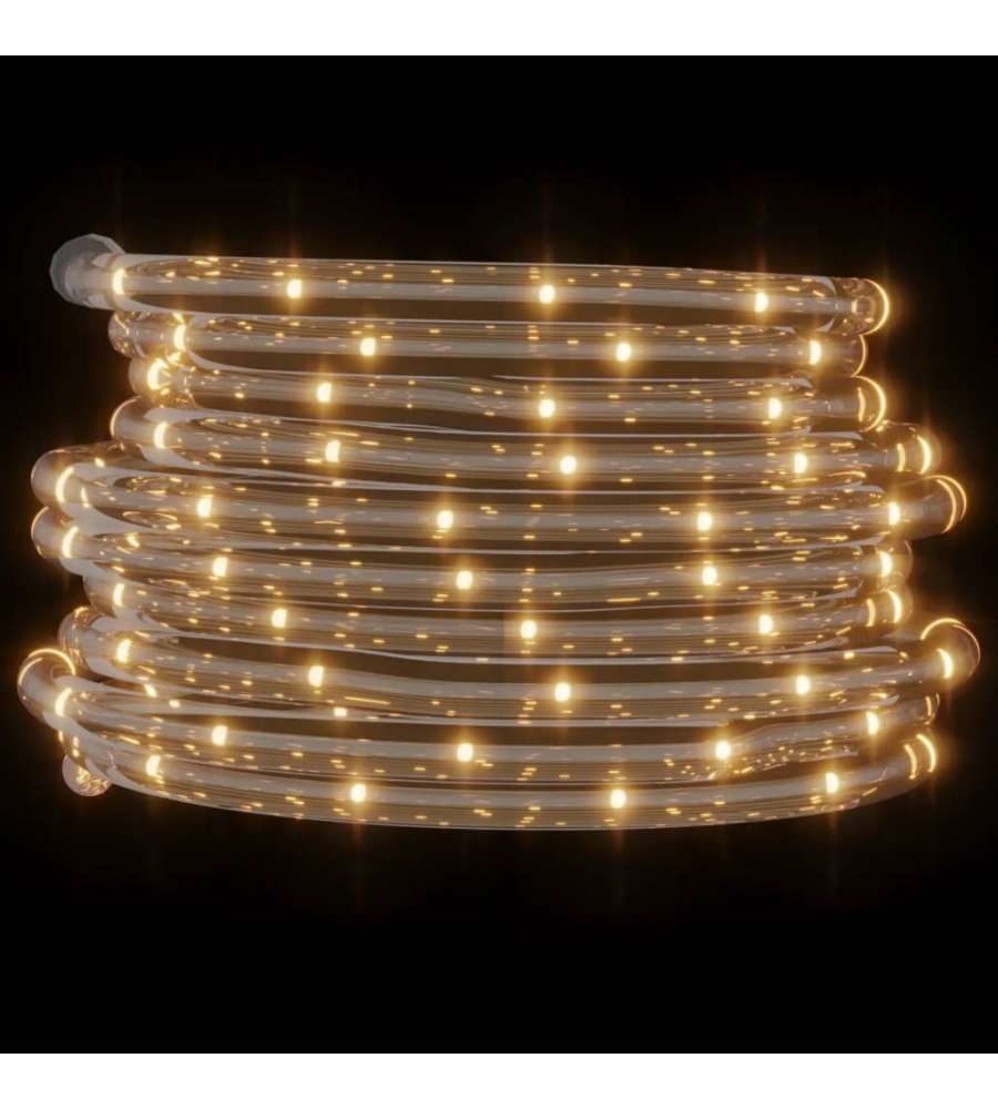 Stringa di Luci con 240 LED Bianco Caldo 10 m in PVC