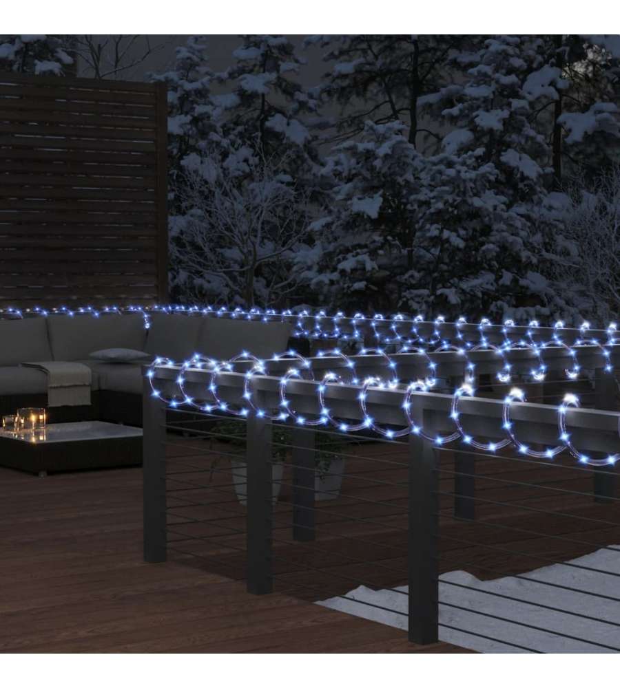 Stringa di Luci con 480 LED Bianco Freddo 20 m in PVC