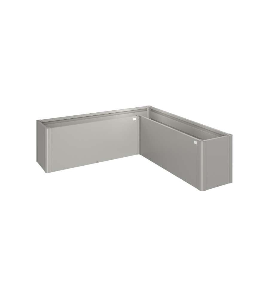 Fioriera Belvedere MIDI Gr. L200 grigio quarzo metallizzato